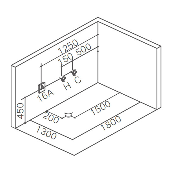 АКРИЛОВАЯ ВАННА GEMY G9259
