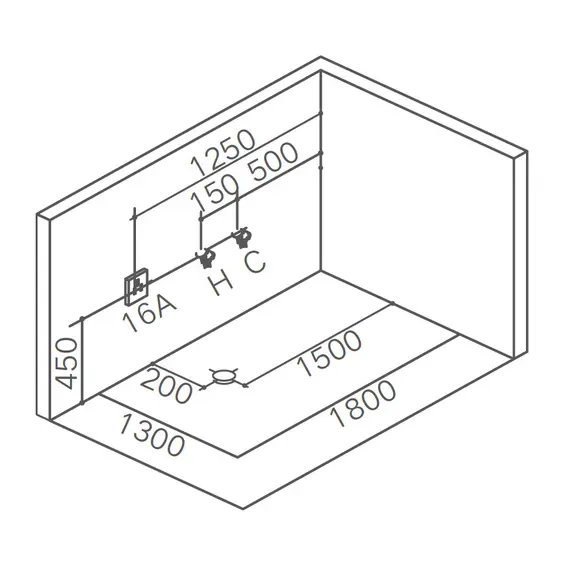 АКРИЛОВАЯ ВАННА GEMY G9259