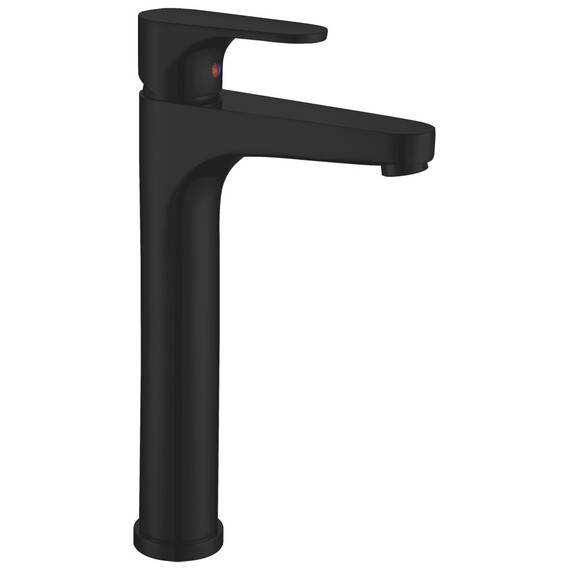 СМЕСИТЕЛЬ ДЛЯ РАКОВИНЫ ABBER ELEGANZ AF8311B, ЧЕРНЫЙ
