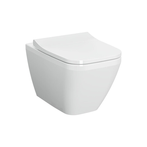 ПОДВЕСНОЙ УНИТАЗ VITRA INTEGRA SQUARE 54 СМ, БЕЗОБОДКОВЫЙ С ФУНКЦИЕЙ БИДЕ И ВСТРОЕННЫМ СМЕСИТЕЛЕМ