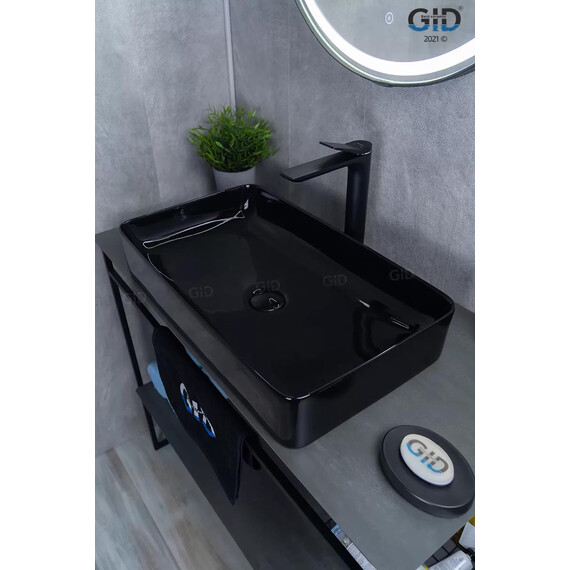 РАКОВИНА НАКЛАДНАЯ GID BL9396