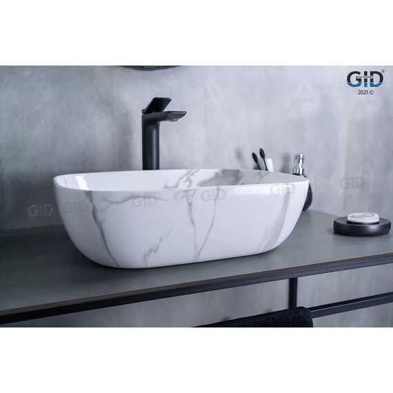 РАКОВИНА НАКЛАДНАЯ GID MNC333C