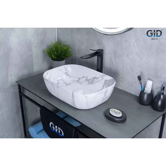 РАКОВИНА НАКЛАДНАЯ GID MNC333C