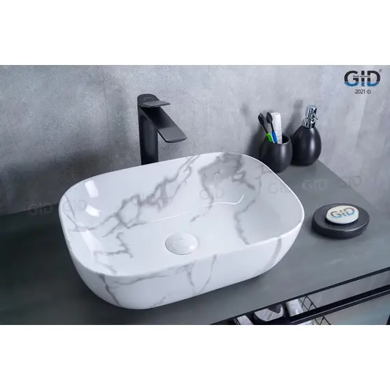 РАКОВИНА НАКЛАДНАЯ GID MNC333C