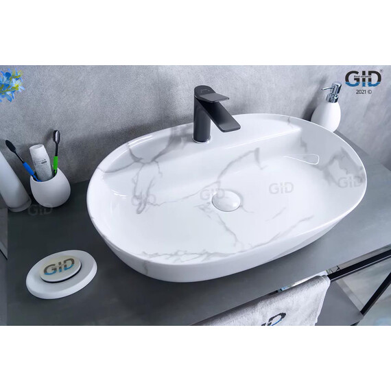 РАКОВИНА НАКЛАДНАЯ GID MNC346C