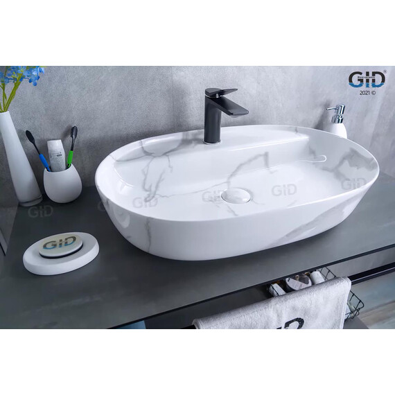 РАКОВИНА НАКЛАДНАЯ GID MNC346C