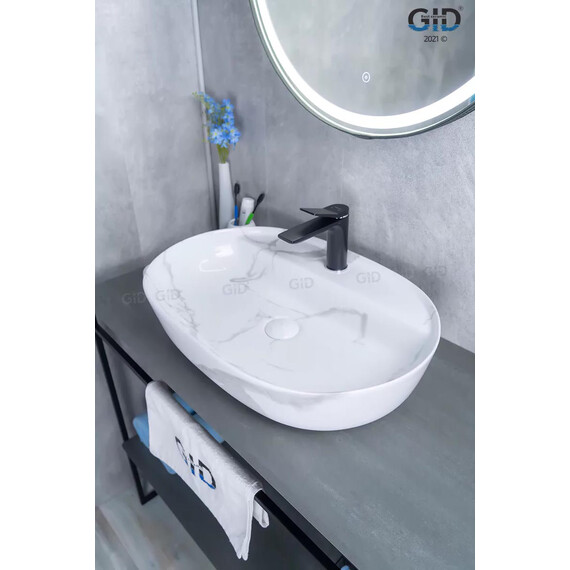 РАКОВИНА НАКЛАДНАЯ GID MNC346C