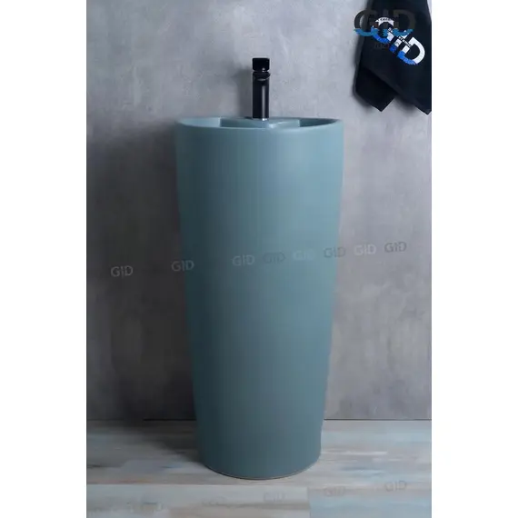 РАКОВИНА НАПОЛЬНАЯ GID NB131GM ЗЕЛЕНАЯ ХАКИ