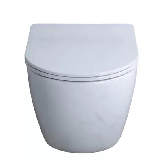 УНИТАЗ ПОДВЕСНОЙ GID WS2198 БЕЛЫЙ ГЛЯНЦЕВЫЙ ПОД КАМЕНЬ