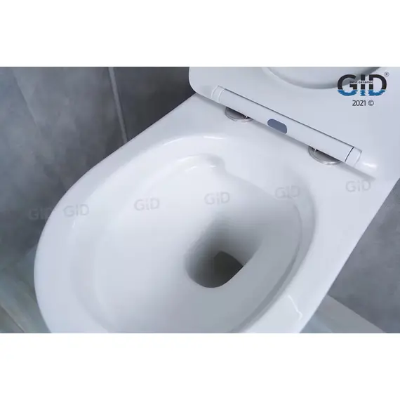 УНИТАЗ ПОДВЕСНОЙ GID WS2198 БЕЛЫЙ ГЛЯНЦЕВЫЙ ПОД КАМЕНЬ