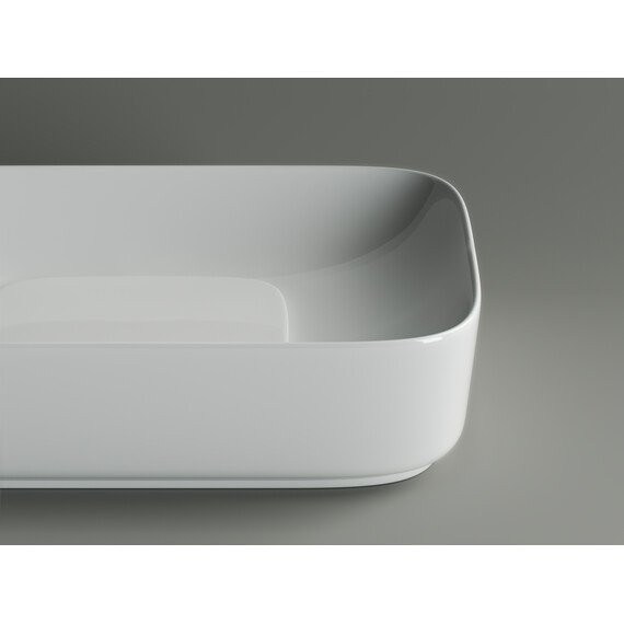 УМЫВАЛЬНИК ЧАША НАКЛАДНАЯ CERAMICA NOVA ELEMENT 600*375*145ММ