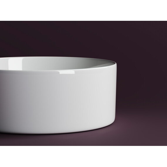 УМЫВАЛЬНИК ЧАША НАКЛАДНАЯ CERAMICA NOVA ELEMENT 358*358*137ММ БЕЛЫЙ