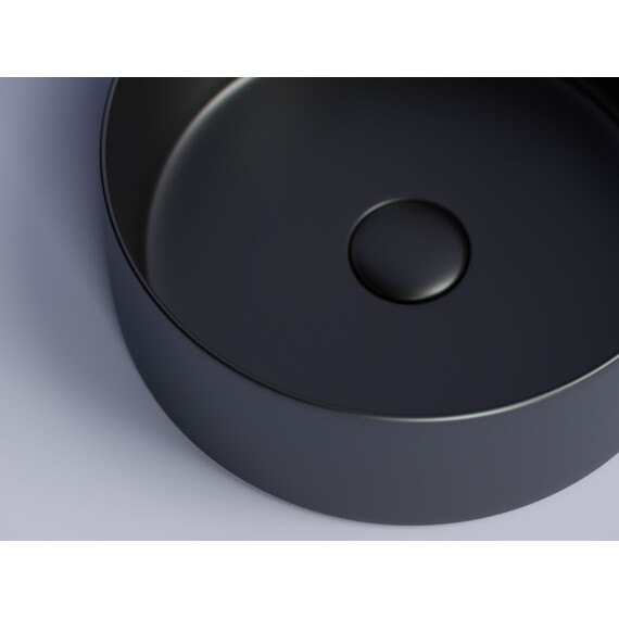 УМЫВАЛЬНИК ЧАША НАКЛАДНАЯ CERAMICA NOVA ELEMENT 358*358*137ММ ЧЕРНЫЙ МАТОВЫЙ