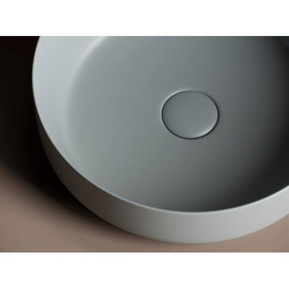 УМЫВАЛЬНИК ЧАША НАКЛАДНАЯ CERAMICA NOVA ELEMENT 390*390*120ММ АНТРАЦИТ МАТОВЫЙ