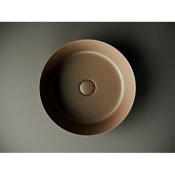 УМЫВАЛЬНИК ЧАША НАКЛАДНАЯ CERAMICA NOVA ELEMENT 390*390*120ММ ТЕМНО-КОРИЧНЕВЫЙ МАТОВЫЙ
