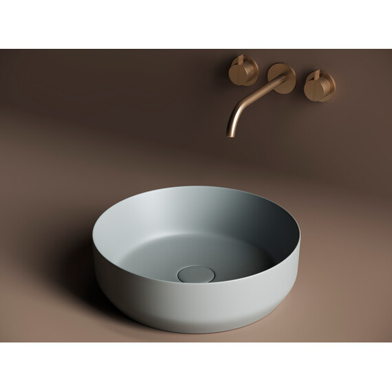 УМЫВАЛЬНИК ЧАША НАКЛАДНАЯ CERAMICA NOVA ELEMENT 390*390*120ММ АНТРАЦИТ МАТОВЫЙ