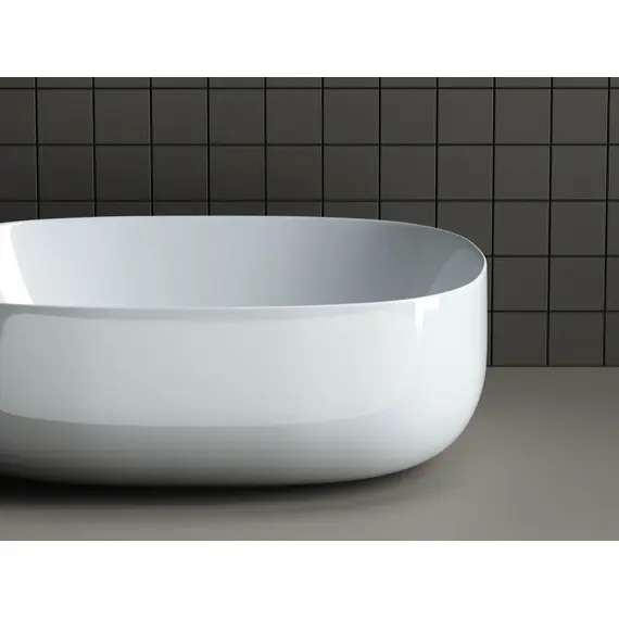 УМЫВАЛЬНИК ЧАША НАКЛАДНАЯ CERAMICA NOVA ELEMENT 460*350*155ММ