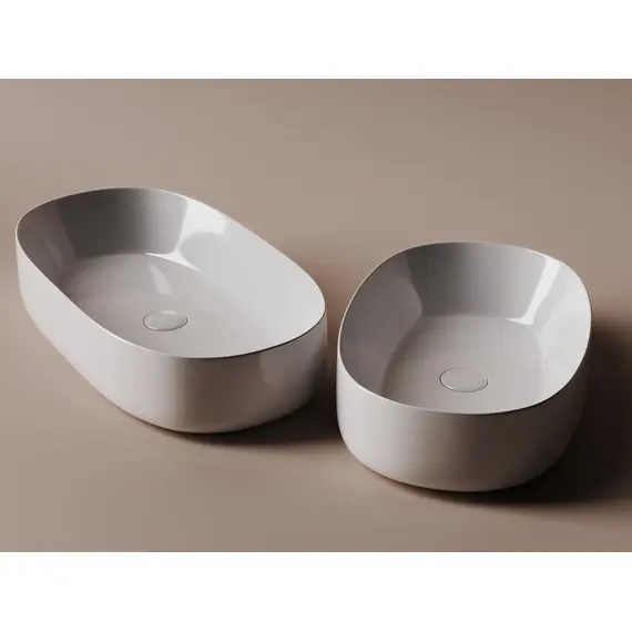 УМЫВАЛЬНИК ЧАША НАКЛАДНАЯ CERAMICA NOVA ELEMENT 675*350*140ММ