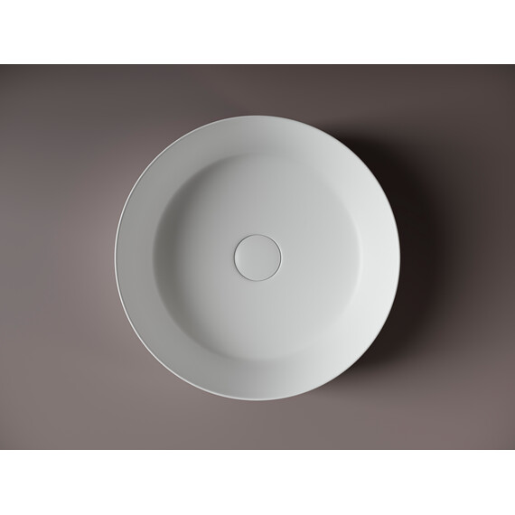 УМЫВАЛЬНИК ЧАША НАКЛАДНАЯ CERAMICA NOVA ELEMENT 390*390*120ММ БЕЛЫЙ МАТОВЫЙ