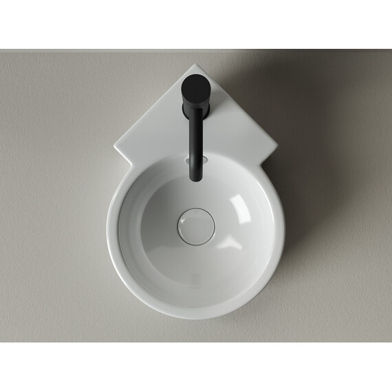 УМЫВАЛЬНИК ПОДВЕСНОЙ CERAMICA NOVA ELEMENT 310*430*125ММ