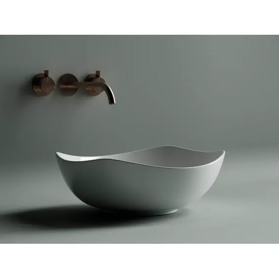 УМЫВАЛЬНИК ЧАША НАКЛАДНАЯ CERAMICA NOVA ELEMENT 420*385*145ММ