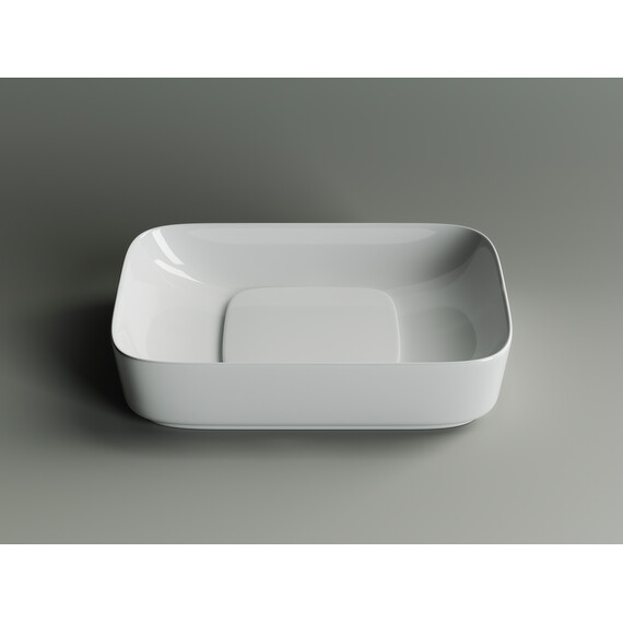 УМЫВАЛЬНИК ЧАША НАКЛАДНАЯ CERAMICA NOVA ELEMENT 600*375*145ММ