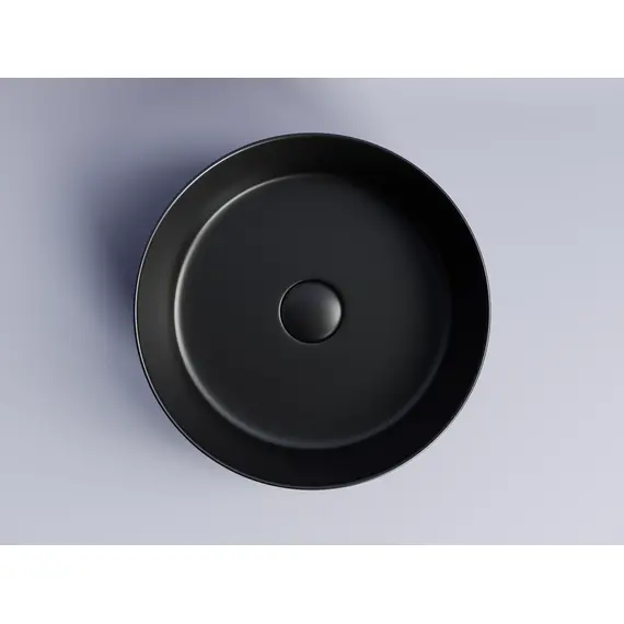 УМЫВАЛЬНИК ЧАША НАКЛАДНАЯ CERAMICA NOVA ELEMENT 358*358*137ММ ЧЕРНЫЙ МАТОВЫЙ