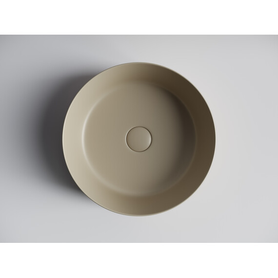 УМЫВАЛЬНИК ЧАША НАКЛАДНАЯ CERAMICA NOVA ELEMENT 390*390*120ММ КАПУЧИНО МАТОВЫЙ