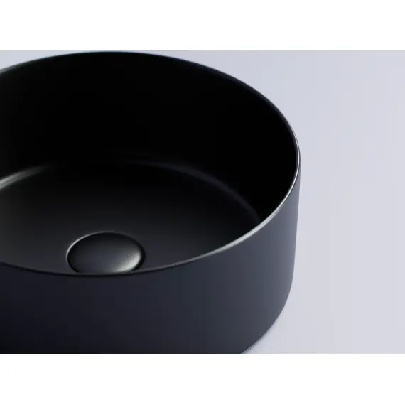 УМЫВАЛЬНИК ЧАША НАКЛАДНАЯ CERAMICA NOVA ELEMENT 358*358*137ММ ЧЕРНЫЙ МАТОВЫЙ