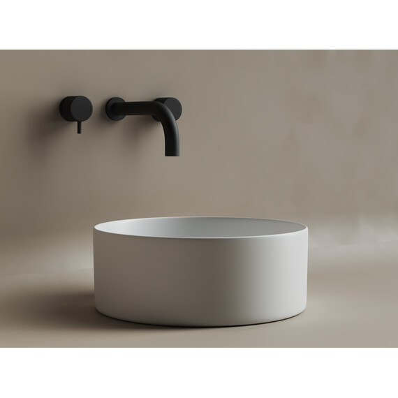 УМЫВАЛЬНИК ЧАША НАКЛАДНАЯ CERAMICA NOVA ELEMENT 358*358*137ММ БЕЛЫЙ МАТОВЫЙ