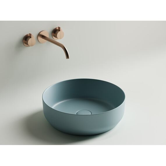 УМЫВАЛЬНИК ЧАША НАКЛАДНАЯ CERAMICA NOVA ELEMENT 390*390*120ММ ЗЕЛЕНЫЙ МАТОВЫЙ