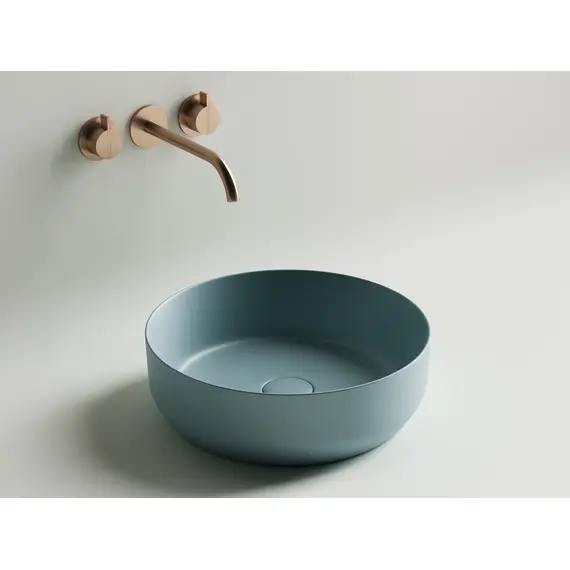 УМЫВАЛЬНИК ЧАША НАКЛАДНАЯ CERAMICA NOVA ELEMENT 390*390*120ММ ЗЕЛЕНЫЙ МАТОВЫЙ