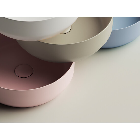 УМЫВАЛЬНИК ЧАША НАКЛАДНАЯ CERAMICA NOVA ELEMENT 390*390*120ММ КАПУЧИНО МАТОВЫЙ