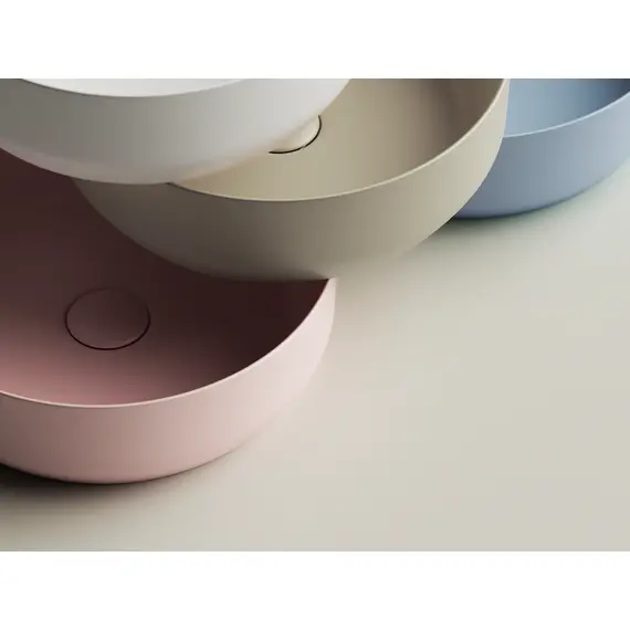 УМЫВАЛЬНИК ЧАША НАКЛАДНАЯ CERAMICA NOVA ELEMENT 390*390*120ММ КАПУЧИНО МАТОВЫЙ