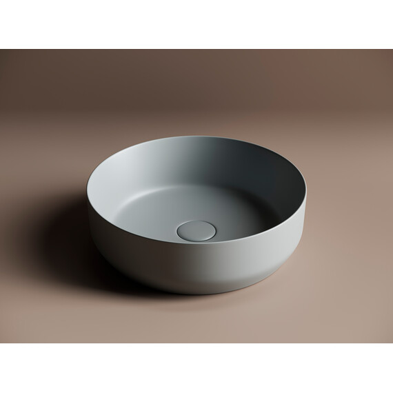 УМЫВАЛЬНИК ЧАША НАКЛАДНАЯ CERAMICA NOVA ELEMENT 390*390*120ММ АНТРАЦИТ МАТОВЫЙ