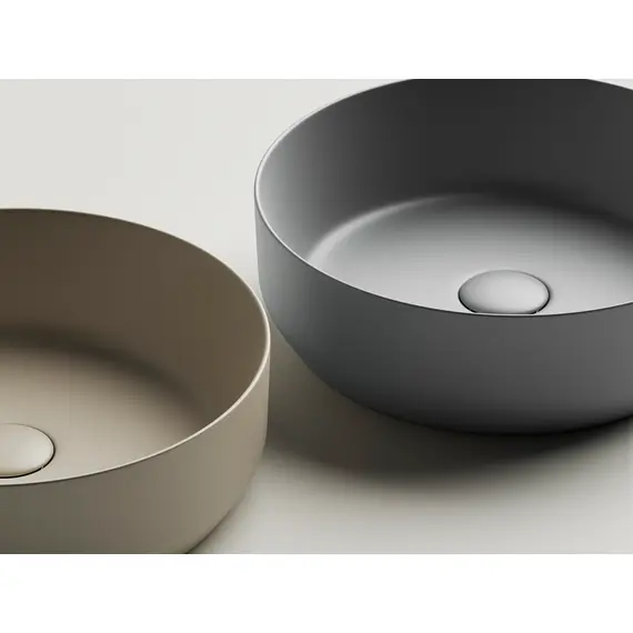 УМЫВАЛЬНИК ЧАША НАКЛАДНАЯ CERAMICA NOVA ELEMENT 390*390*120ММ КАПУЧИНО МАТОВЫЙ