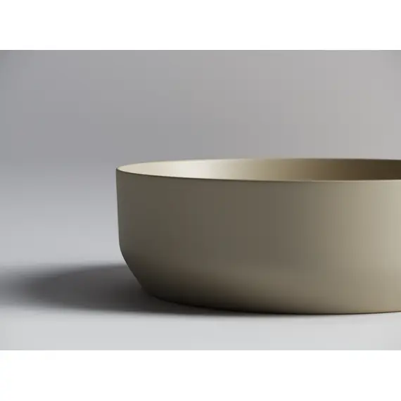 УМЫВАЛЬНИК ЧАША НАКЛАДНАЯ CERAMICA NOVA ELEMENT 390*390*120ММ КАПУЧИНО МАТОВЫЙ