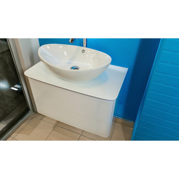 ТУМБА ПОДВЕСНАЯ VELVEX LUNA 75 БЕЛЫЙ