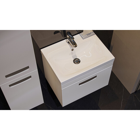 ТУМБА ПОДВЕСНАЯ VELVEX ESTEA 60.1Y БЕЛЫЙ МАТОВЫЙ