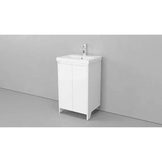 ТУМБА НАПОЛЬНАЯ VELVEX KLAUFS 50 БЕЛЫЙ