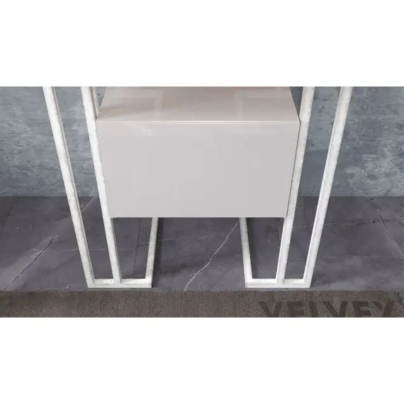 ТУМБА ПОДВЕСНАЯ VELVEX GELOU 45 БЕЛЫЙ ГЛЯНЦЕВЫЙ