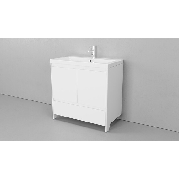 ТУМБА НАПОЛЬНАЯ VELVEX KLAUFS 80 БЕЛЫЙ