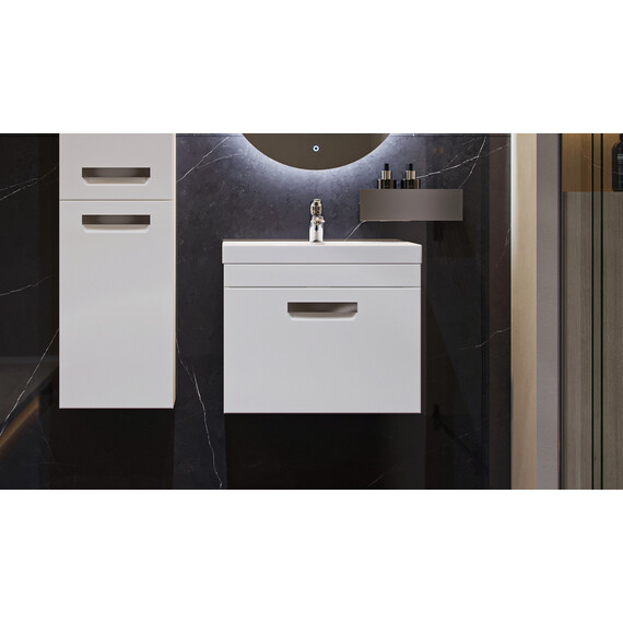 ТУМБА ПОДВЕСНАЯ VELVEX ESTEA 60.1Y БЕЛЫЙ МАТОВЫЙ