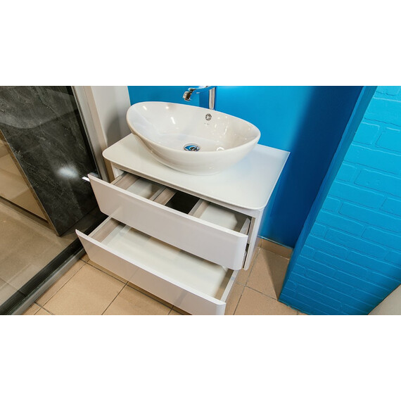 ТУМБА ПОДВЕСНАЯ VELVEX LUNA 75 БЕЛЫЙ