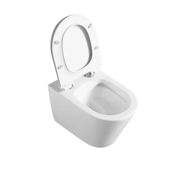 УНИТАЗ ПОДВЕСНОЙ VINCEA VITO VT1-23 БЕЗОБОДКОВЫЙ, БЕЛЫЙ