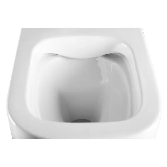 УНИТАЗ ПОДВЕСНОЙ VINCEA FORM VT1-35 БЕЗОБОДКОВЫЙ, БЕЛЫЙ