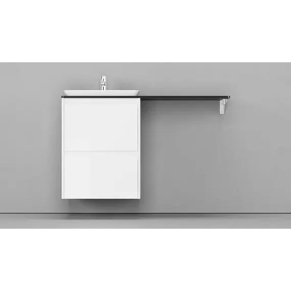 ТУМБА ПОДВЕСНАЯ VELVEX KLAUFS 56X60 БЕЛЫЙ