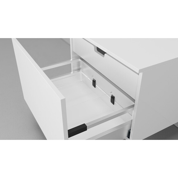 ТУМБА ПОДВЕСНАЯ VELVEX UNIT 60 ВЫДВИЖНОЙ ЯЩИК, ВНУТРЕННИЙ ЯЩИК, БЕЛЫЙ ЛЕД