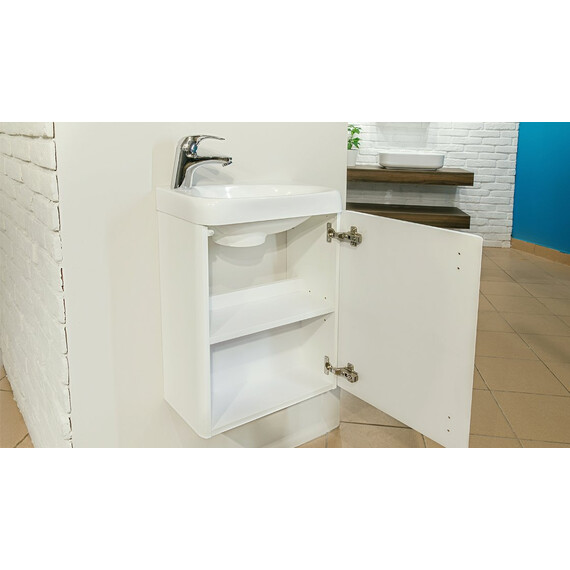 ТУМБА ПОДВЕСНАЯ VELVEX BIO 40 БЕЛЫЙ