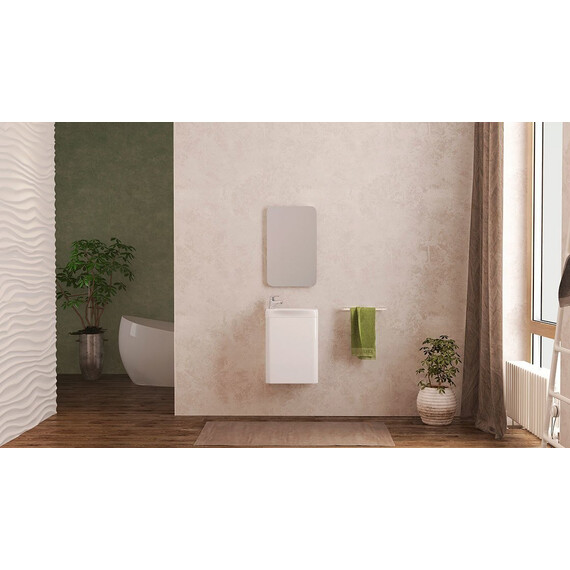 ТУМБА ПОДВЕСНАЯ VELVEX BIO 40 БЕЛЫЙ